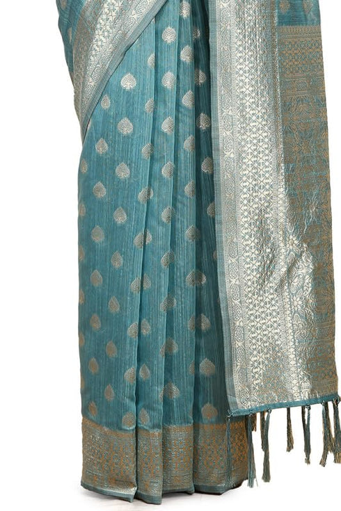 Vasthrlay Tussar Design Tassels