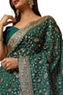 Vasthrlay Green Tussar Embroidered