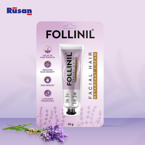 Rusan Follinil Facial Hair Retardant Cream 30g