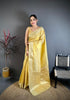 Vasthrlay Banarasi Weaving Lavendar