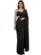 Vasthrlay Yellow Georgette Unstitched Saree