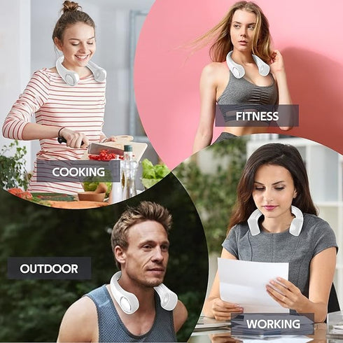 Smart Cooling Portable Neck Fan