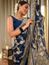 Vasthrlay Organza Designer Unstitched Saree
