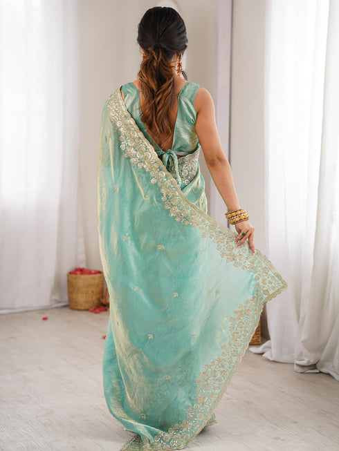 Vasthrlay Lavender Embroidery Unstitched Vt Ethnic Wear