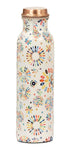 Pure Copper Water Bottle Rainbow Design