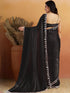Vasthrlay Designer Intricate Silver Toned Embellishments