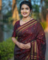 Vasthrlay Paithani Unstitched Elegant Traditional Saree