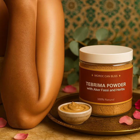 Ms Magic Secret Moroccan Tebrima Body Mask Powder