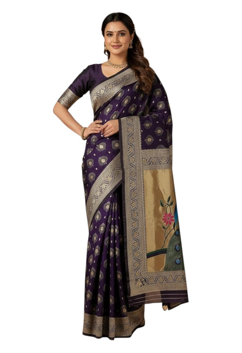 Vasthrlay Banarasi Kanjivaram Az Ys Og Yukti Yellow Ethnic Wear