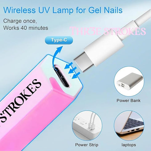 Bolt Bee Mini UV Nail Lamp for Gel Nails