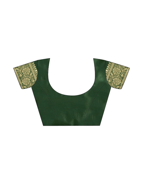 Vasthrlay Banarasi Unstitched Saree