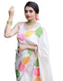 Vasthrlay Womens Jacquard Unstitched Lavender Saree