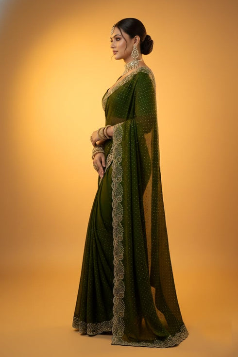 Vasthrlay Unstitched Saree
