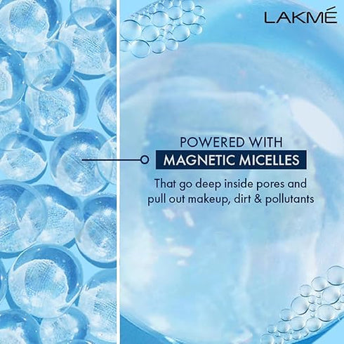 Lakme Micellar Pure Facewash for Deep Pore Cleanse