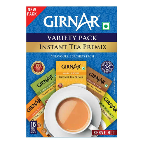 Girnar Instant Tea Premix Variety Pack