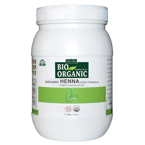 Indus Valley Henna Leaf Powder Natural Lawsonia Inermis Organic 500g