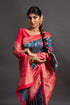 Vasthrlay Banarasi Unstitched Saree