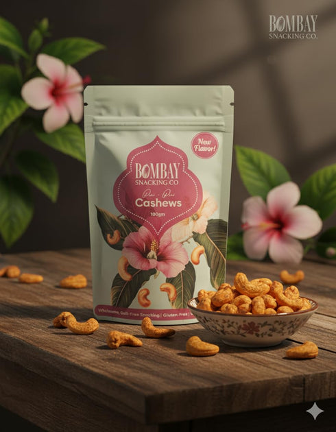 Bombay Snacking Company Peri Peri Cashew 100gm
