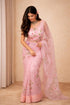 Vasthrlay Organza Painted Saree