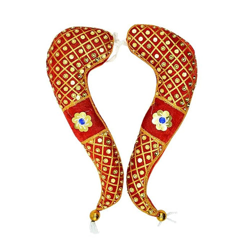 Puja N Pujari Fabric Vagamalai Decorative for Varalakshmi Pooja Idol