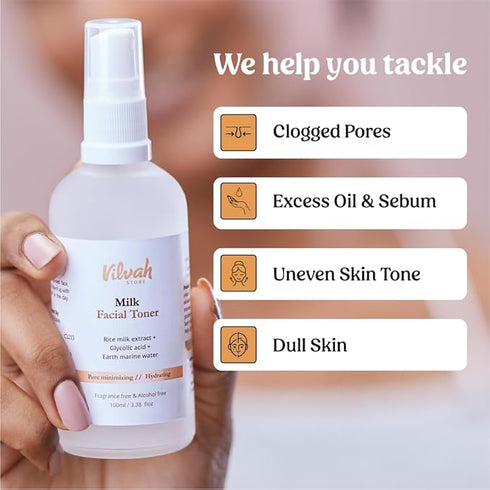 Vilvah Store Milk Face Toner