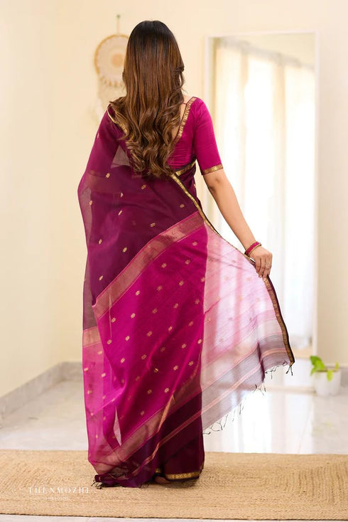 Vasthrlay Banarasi Unstitched Saree
