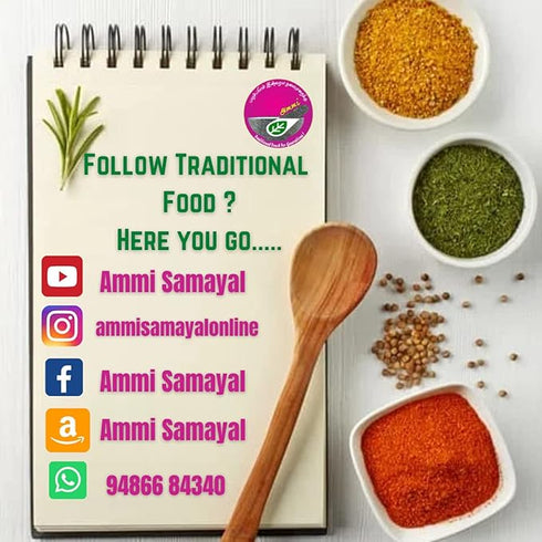 Ammi Samayal Wheat Flakes | Whole Grain Crunchie Corn Flakes 500gm