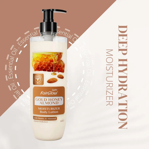 Corlin FairGlow Gold Honey Almond Moisturizer Body Lotion