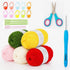 For Beginners with Crochet Thread, Learn to Crochet Set Included Crochet Hooks Supplies