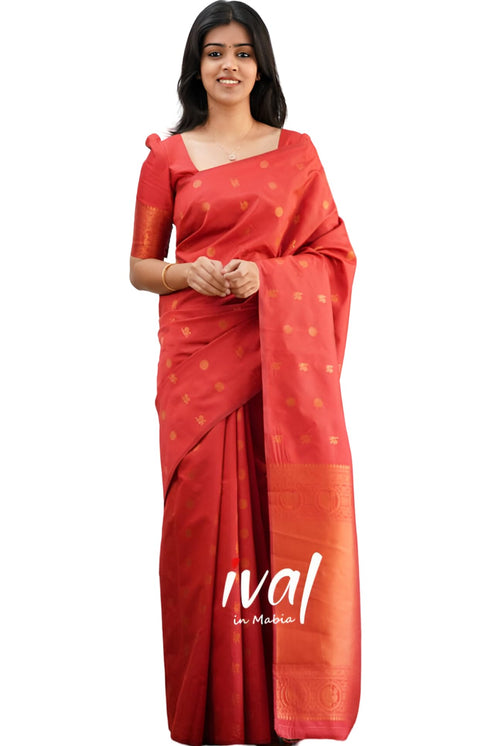 Vasthrlay Banarasi Unstitched Saree
