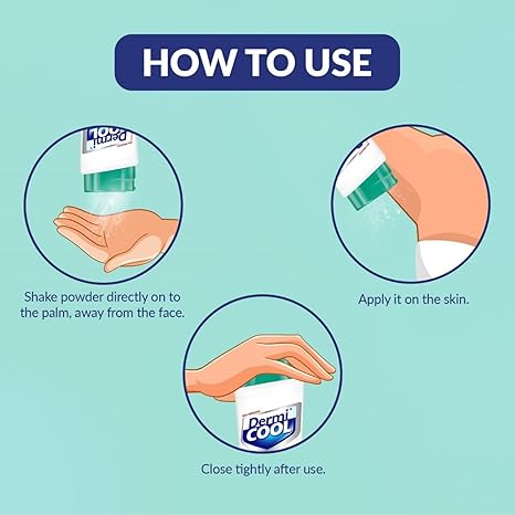 Dermi Cool Menthol Regular Prickly Heat Powder