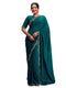Vasthrlay Georgette Scalloped Navy Navy Blue Saree