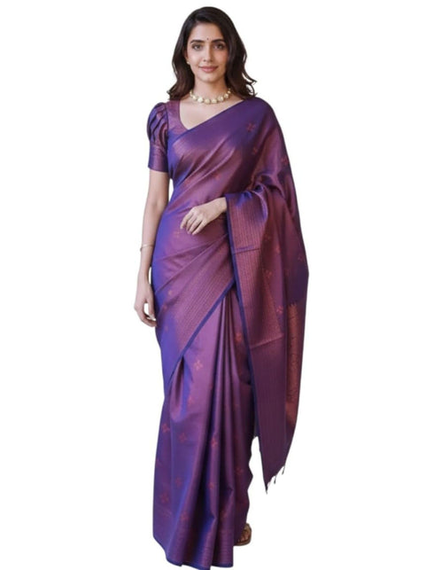 Vasthrlay Kanjivaram Traditional Unstitched Saree