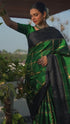 Vasthrlay Green Kanjivaram Saree