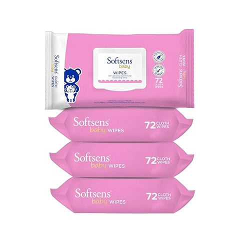 Softsens Baby Gentle Cloth Wipes