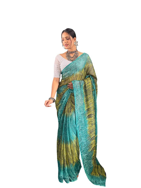 Vasthrlay Chiffon Rimzim Designer Chikankari