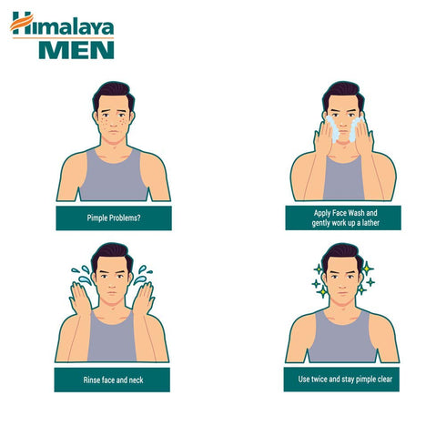 Himalaya Men Pimple Clear Neem Face Wash