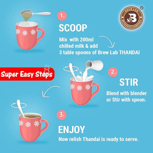 Brew Lab Premium Thandai Powder