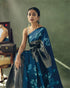 Vasthrlay Kanjivaram Unstitched Saree