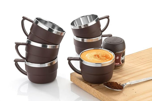 Tea Cups Set Coffee Mug Set of 6