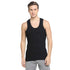Dixcy Scott Originals Classic Ribbed Vest |100% Combed Cotton | Rib 2x2 Men's Vest | No-Peep Neckline | Breathable, Sweat Absorbent Vest for Men | Cut Away Back Arm Hole | Innerwear for Man |Pack of 2