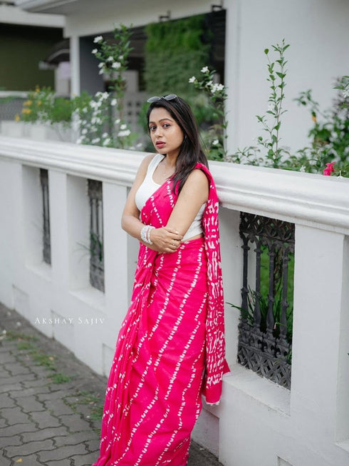 Vasthrlay Printed Traditional Tie Dye Lightweight