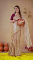 Vasthrlay Chanderi Unstitched Blouse Saree Az Ys Patakha