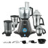 Preethi Zodiac MG-218 Mixer Grinder, 750 Watt, 5 Jars - 3 in 1 Insta Fresh Juicer Jar & Master Chef Food Processor Jar, Black/Light Grey
