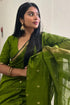 Vasthrlay Banarasi Unstitched Saree