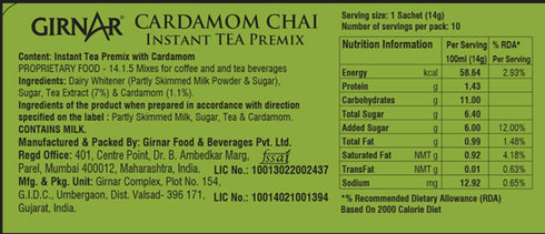 Girnar Instant Premix with Cardamom