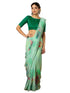 Vasthrlay Georgette Printed Unstitched Maroon Saree