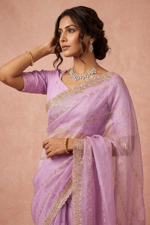 Vasthrlay Embroidered Swarovski Ethnic Wear