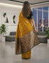 Vasthrlay Banarasi Traditional Sari Az Ys Somya Yellow Saree