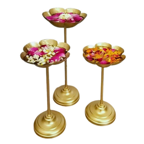Decorative Urli Bowl Tealight Holder Stand